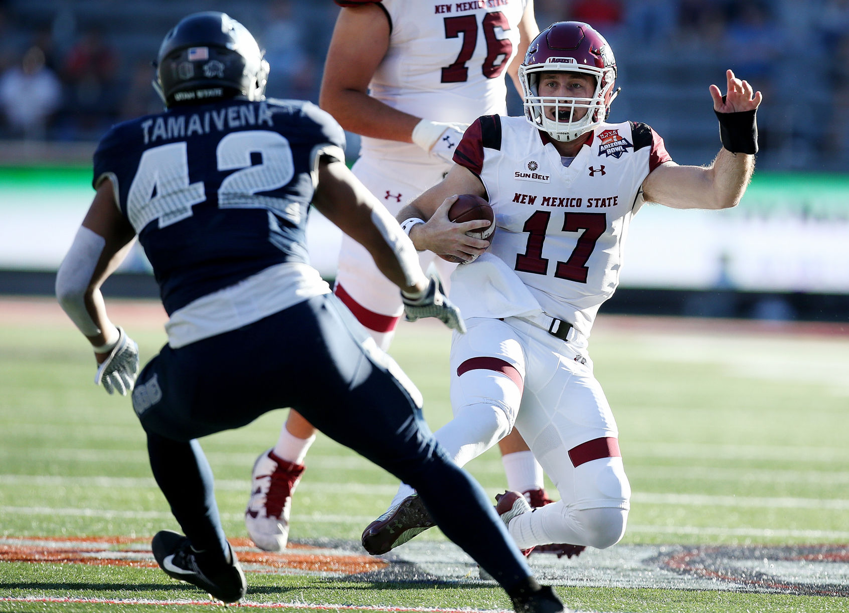 New Mexico State 26, Utah State 20